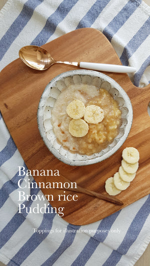 Banana Cinnamon Oatmeal Porridge
