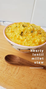 Hearty Lentil Millet Stew