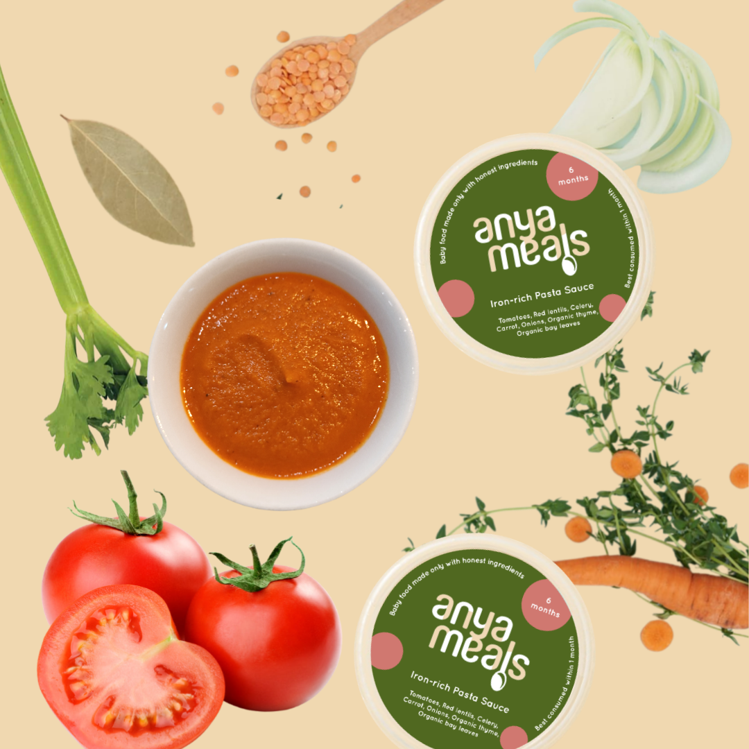Iron-rich Pasta Sauce – Anya Meals